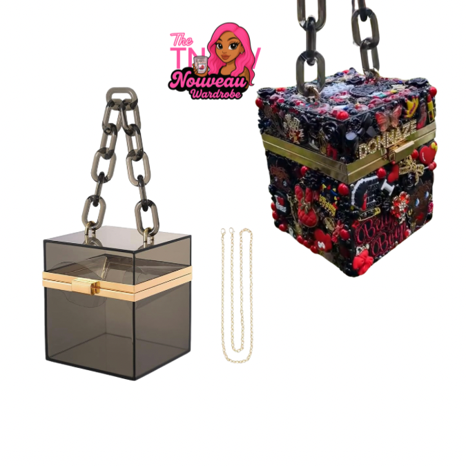 Custom Junk Cube Purse (Read Description)