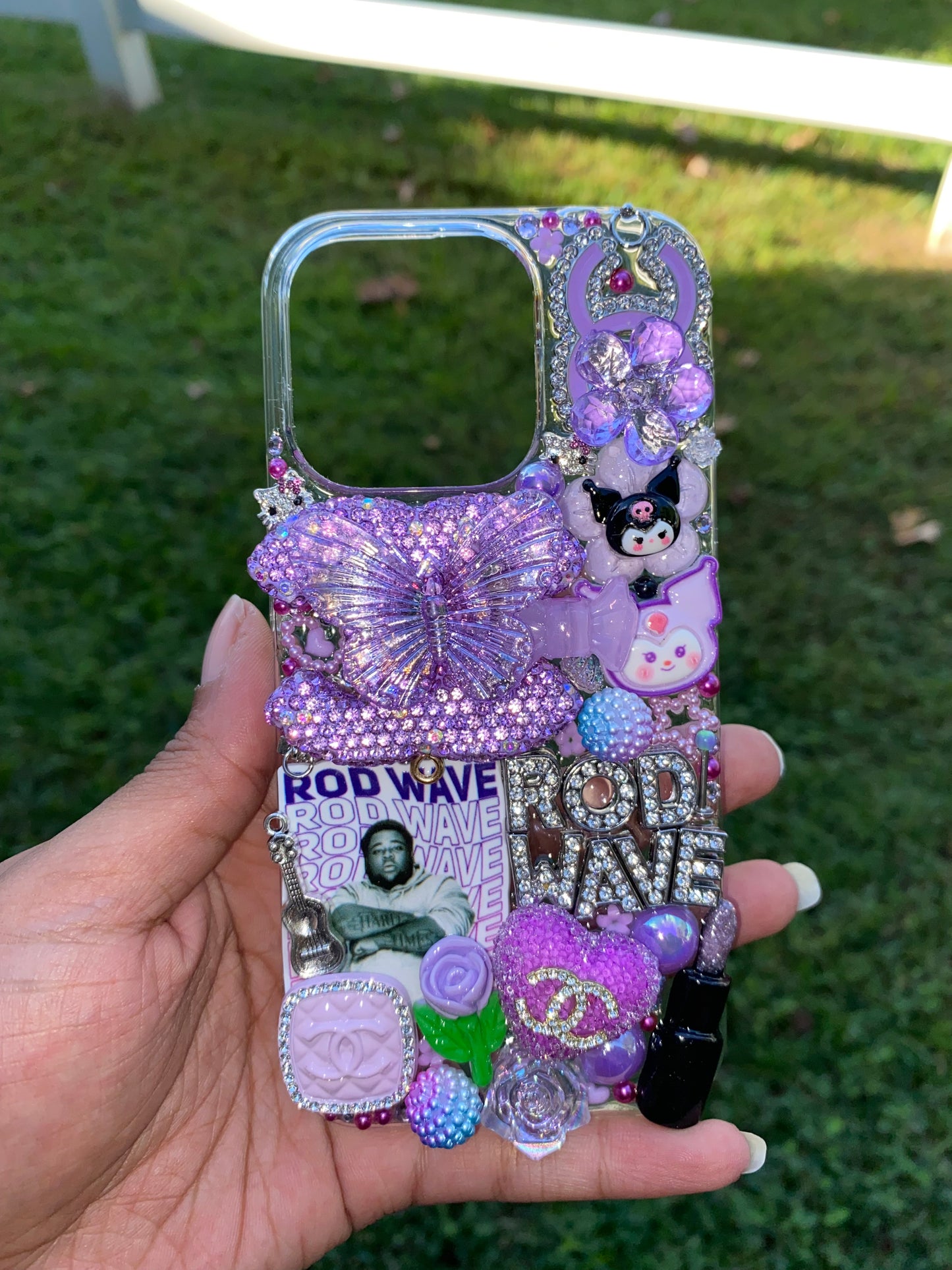 Rod Purple IPhone 15 Pro Junk Case