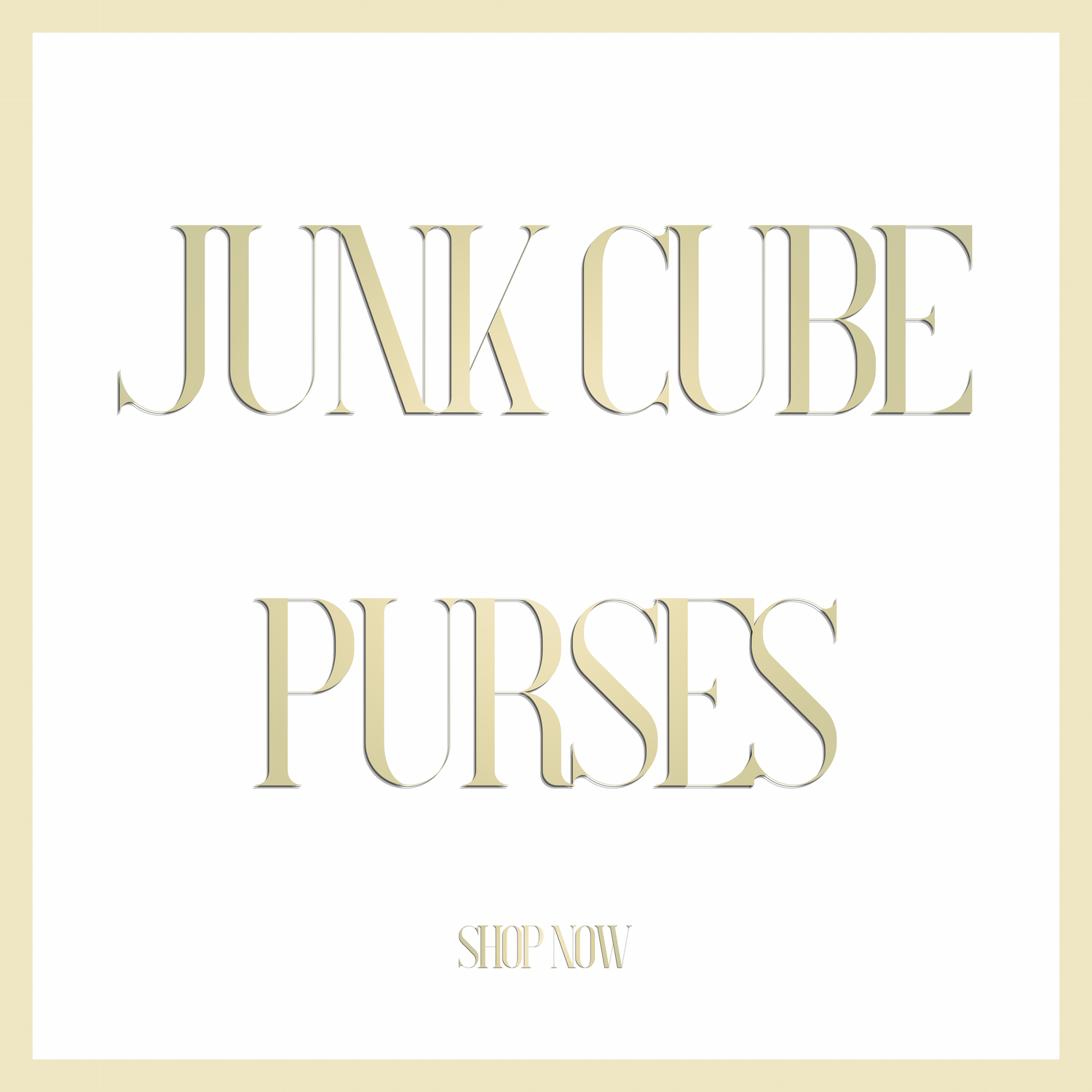 Junk Cube Purses