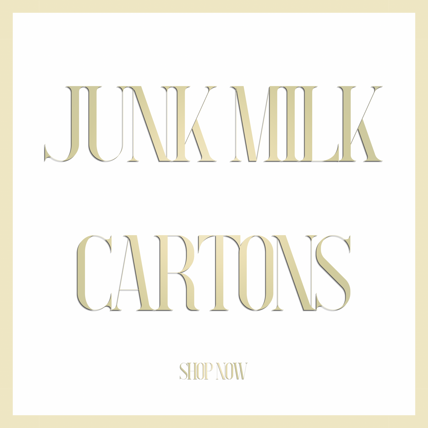 Junk Milk Cartons