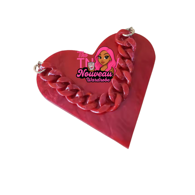 ❤️Custom Pre-Order One-Sided Junk Heart Purse – Limited Edition (Read Description)
