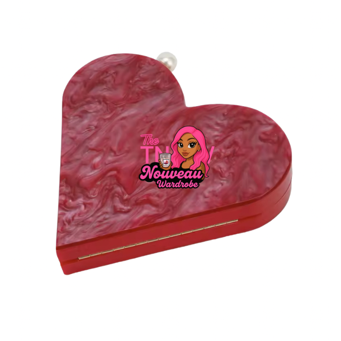 ❤️Custom Pre-Order One-Sided Junk Heart Purse – Limited Edition (Read Description)