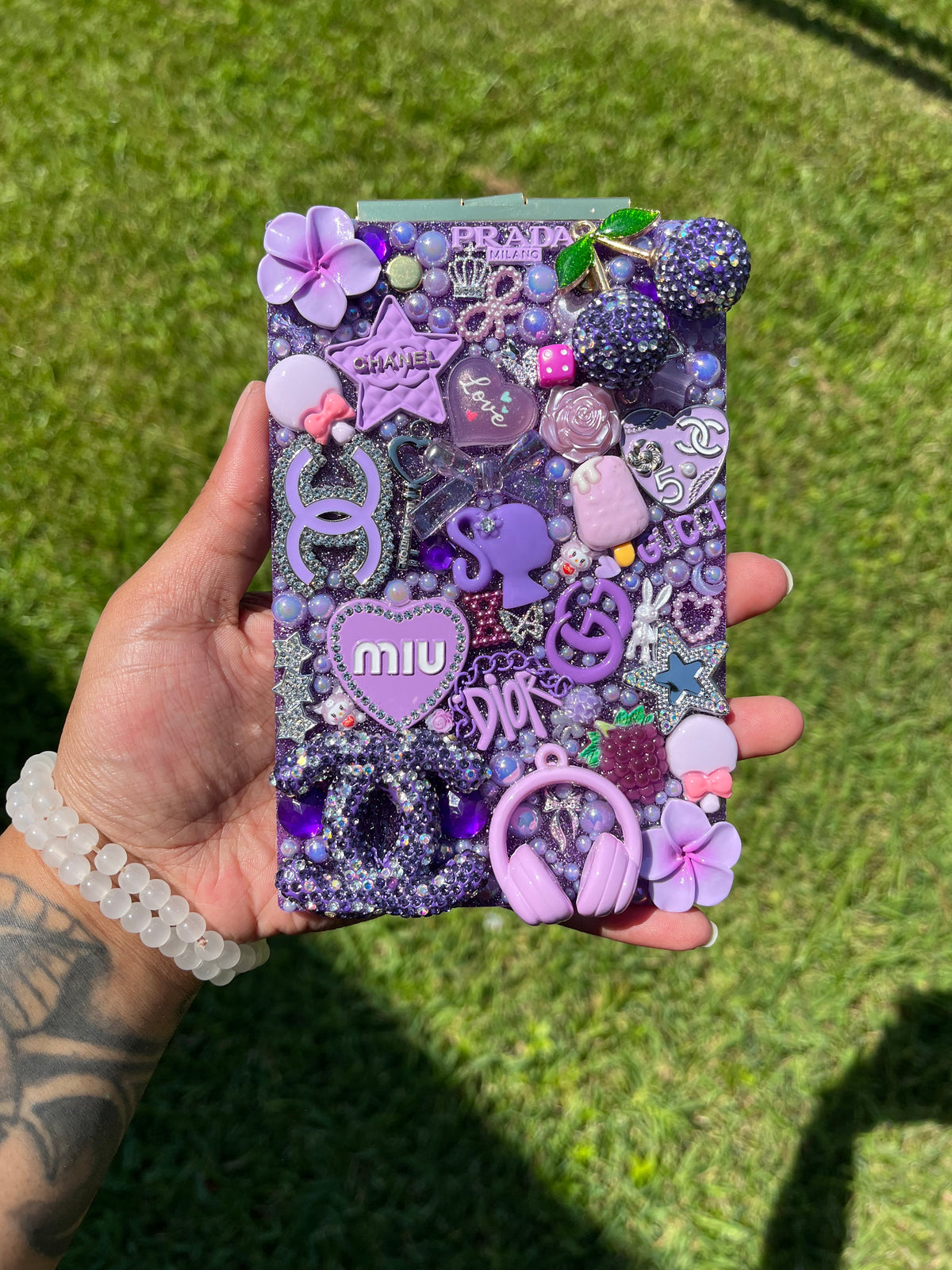Purple Mini Junk Clipboard