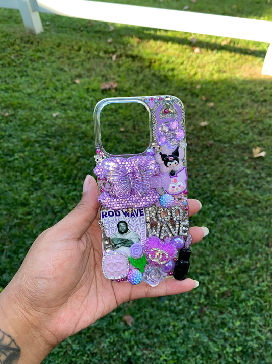 Rod Purple IPhone 15 Pro Junk Case