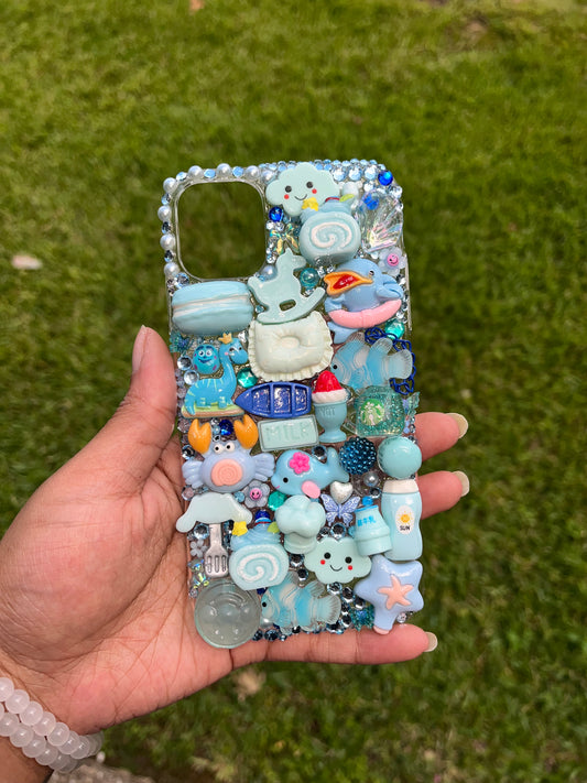 iPhone 11 Blue Kid Themed Junk Case