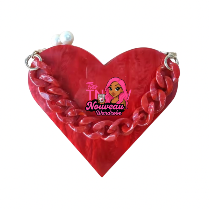 ❤️Custom Pre-Order One-Sided Junk Heart Purse – Limited Edition (Read Description)