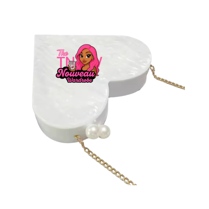 ❤️Custom Pre-Order One-Sided Junk Heart Purse – Limited Edition (Read Description)